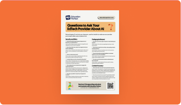 Questions to Ask Your EdTech Provider About AI